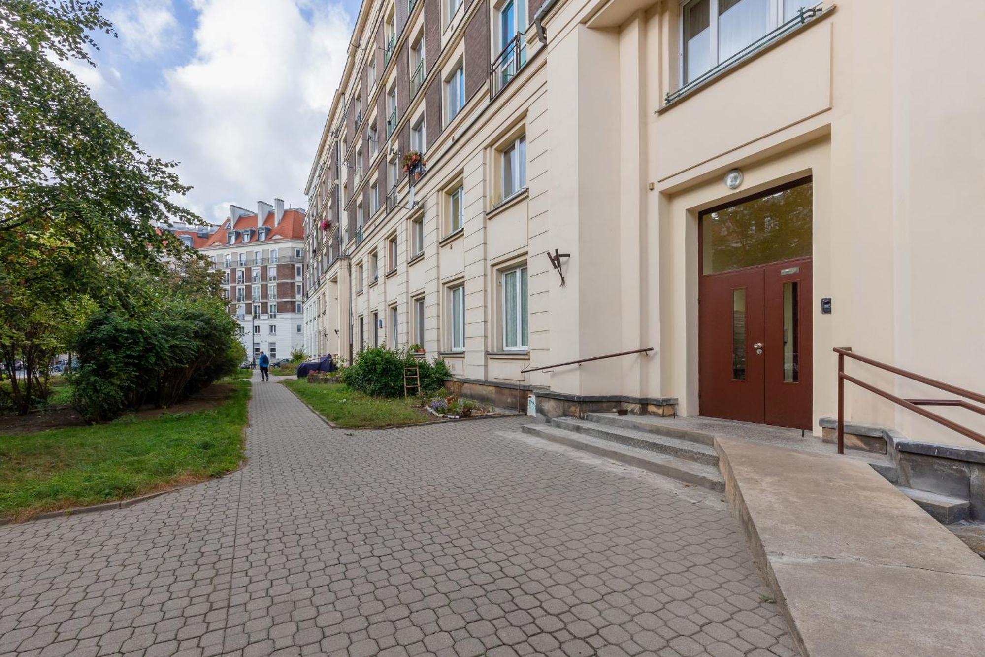Aleja Wyzwolenia Studio with Mezzanine Warsaw Downtown by Noclegi Renters 외부 사진