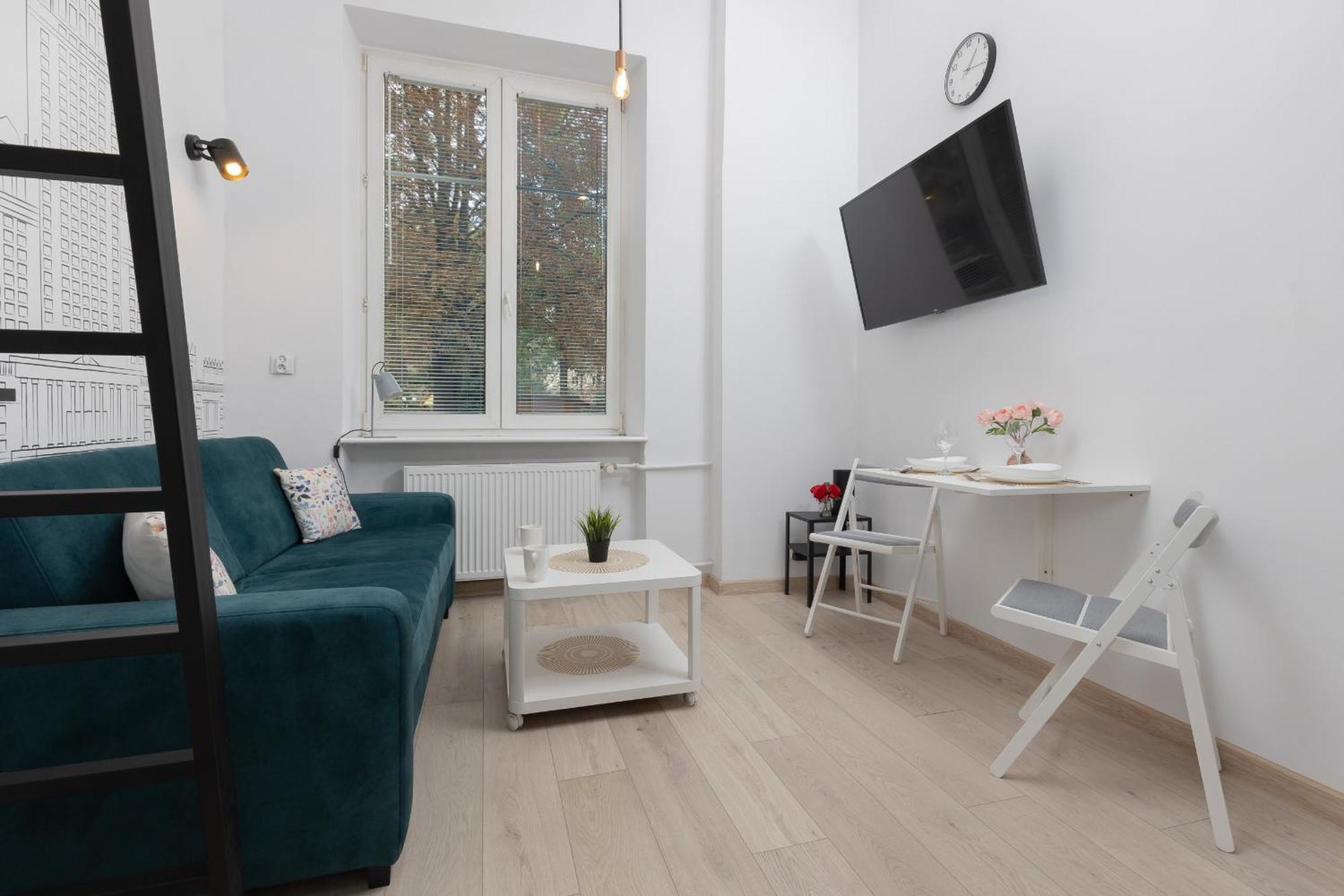 Aleja Wyzwolenia Studio with Mezzanine Warsaw Downtown by Noclegi Renters 외부 사진
